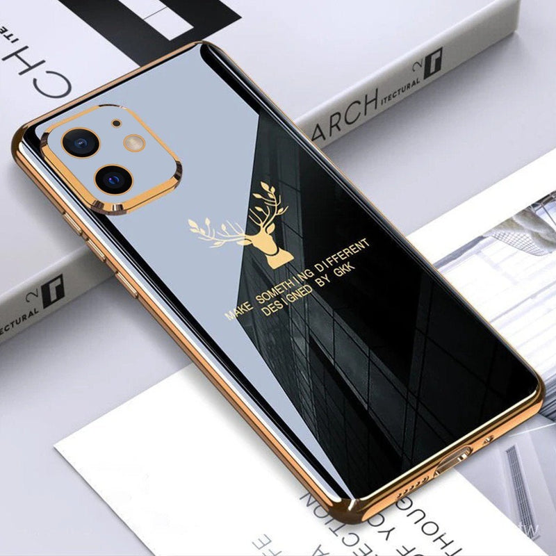 iPhone 11 Series Electroplating Deer Pattern Case casemarts