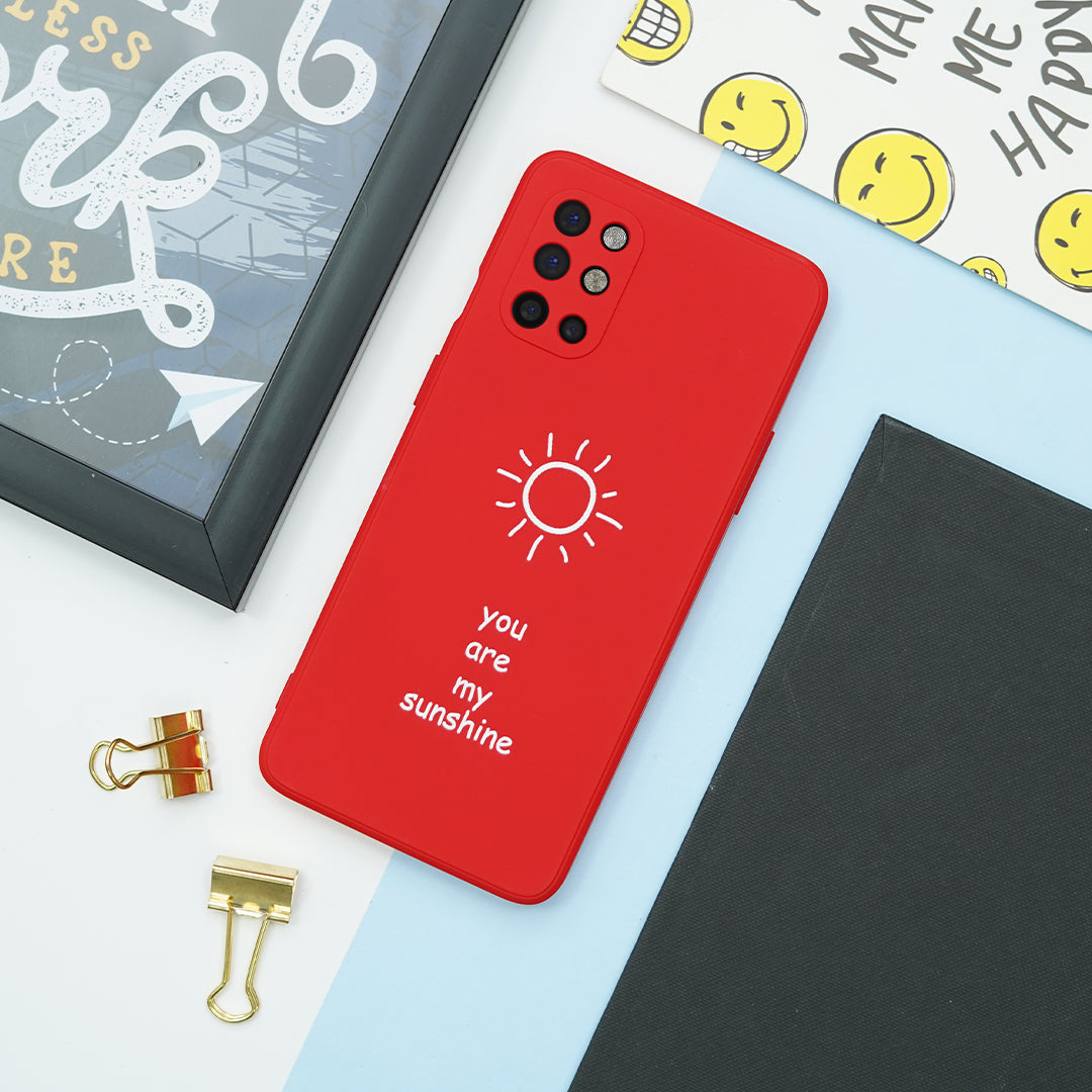 OnePlus 9R Sunlight Pattern Soft Silicone Case casemarts