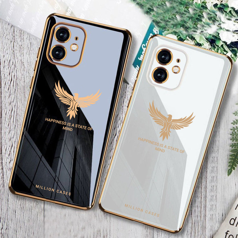 iPhone 11 Series Electroplating Eagle Pattern Case casemarts