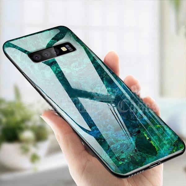 Galaxy S10 Plus Classic Nature Elemental Textured Marble Case casemarts