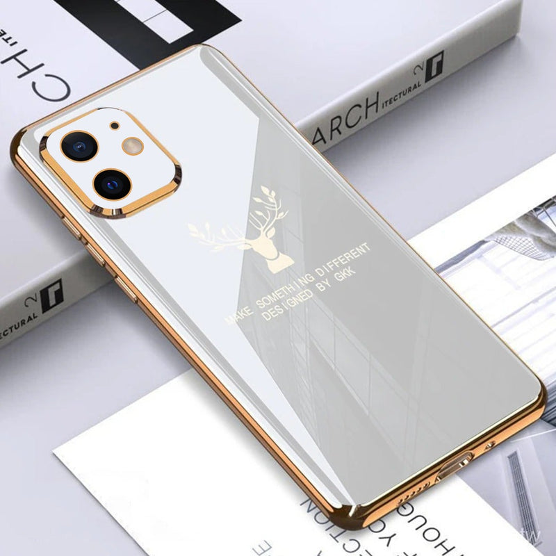 iPhone 11 Electroplating Deer Pattern Case casemarts