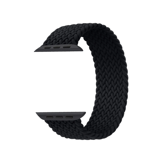 Woven Nylon Braided Solo Loop for Apple Watch [42/44MM] - Charcoal casemarts