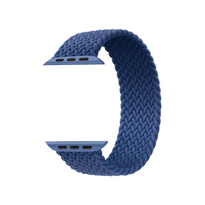 Woven Nylon Braided Solo Loop for Apple Watch [42/44MM] - Atlantic Blue casemarts