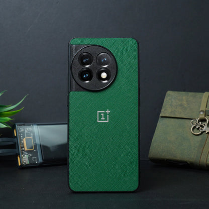 PU Leather Textured Case - OnePlus casemarts