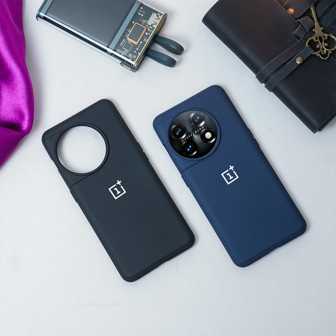 OnePlus 11 Soft Silicone Logo Case casemarts