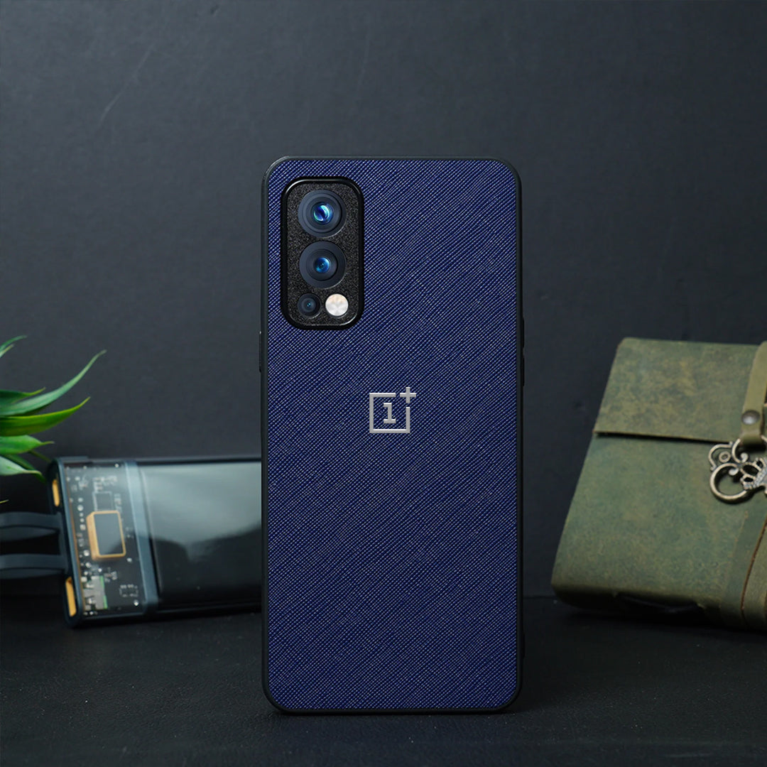 PU Leather Textured Case - OnePlus casemarts