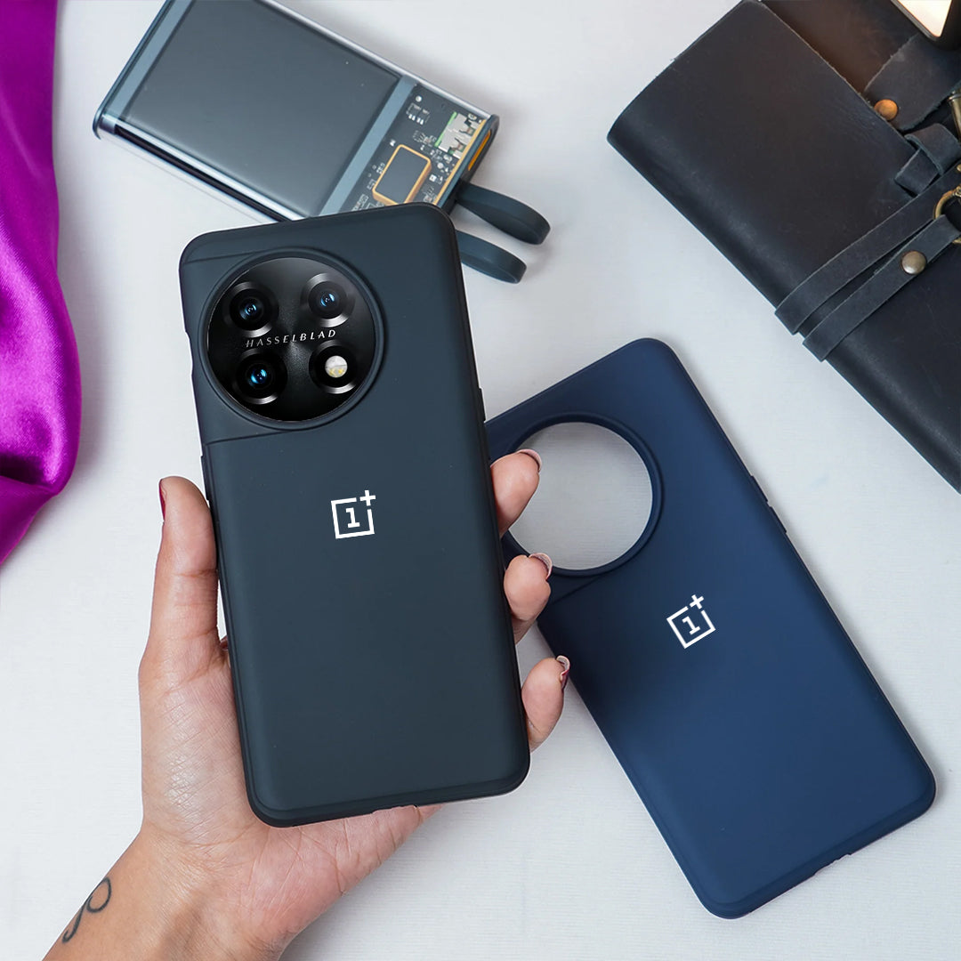 OnePlus 11 Soft Silicone Logo Case casemarts