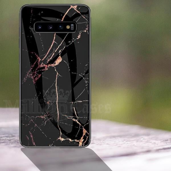 Galaxy S10 Plus Classic Nature Elemental Textured Marble Case casemarts