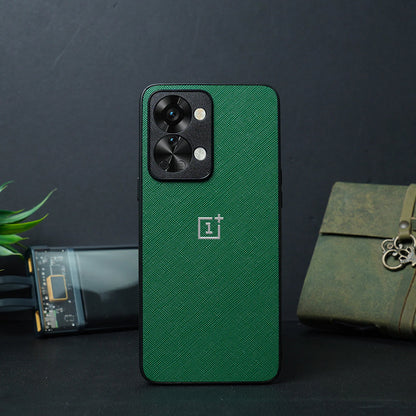 PU Leather Textured Case - OnePlus casemarts