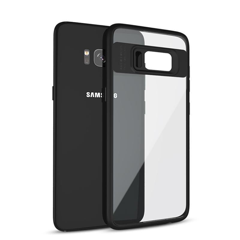 Galaxy S8 Transparent Slim Shockproof Case casemarts