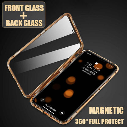 iPhone XR Electronic Auto-Fit (Front+ Back) Glass Magnetic Case casemarts