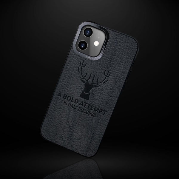 iPhone 12 Deer Pattern Inspirational Soft Case casemarts