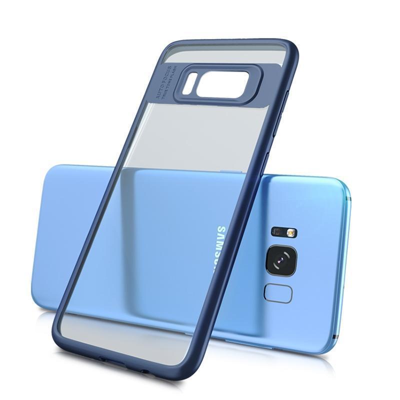 Galaxy S8 Transparent Slim Shockproof Case casemarts