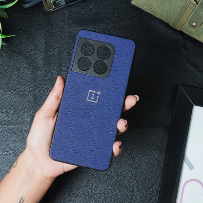 PU Leather Textured Case - OnePlus casemarts