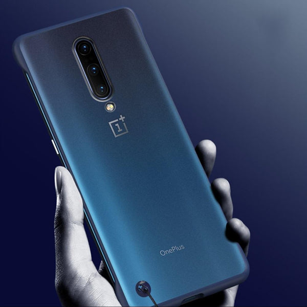 OnePlus 7 Luxury Frameless Transparent Case casemarts