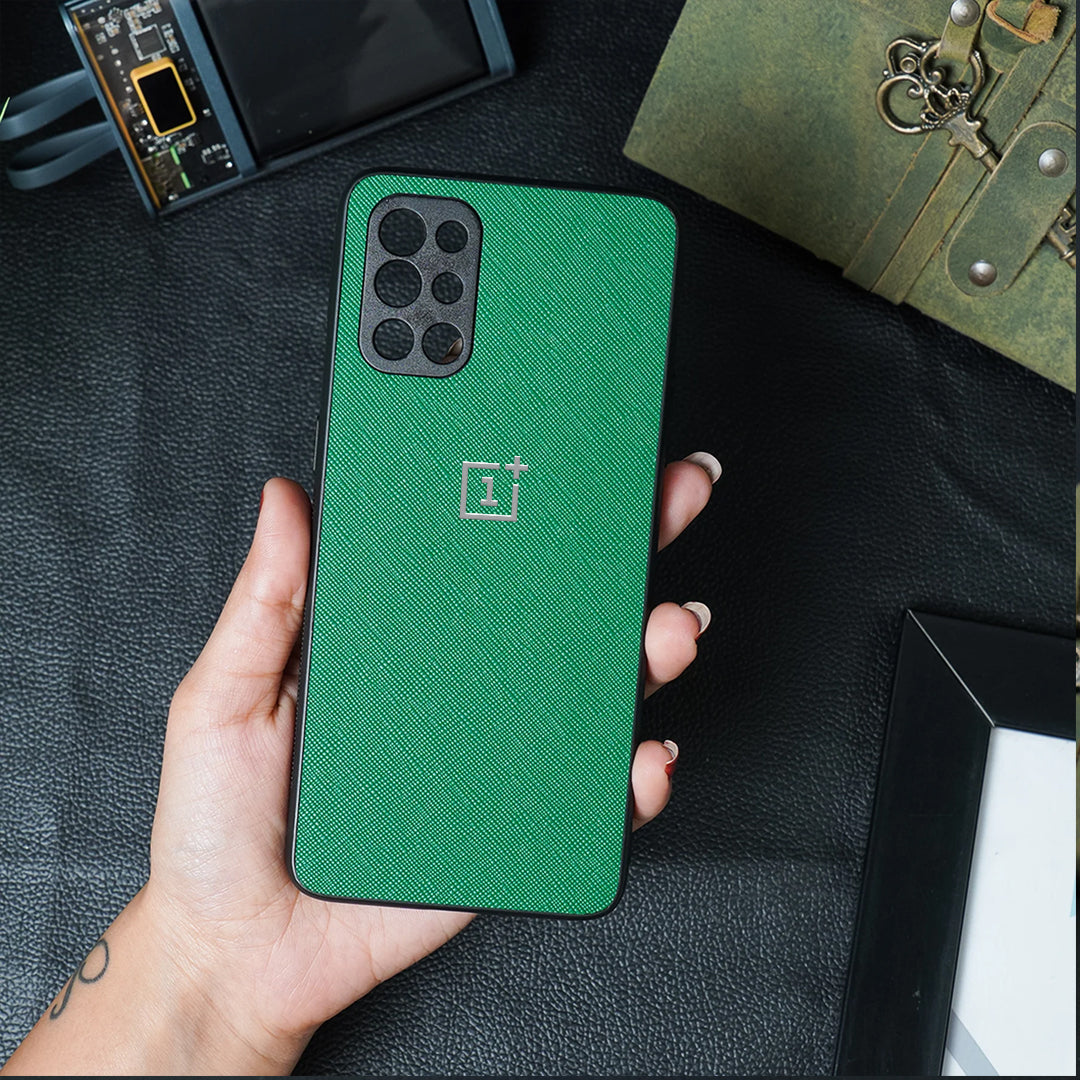 PU Leather Textured Case - OnePlus casemarts