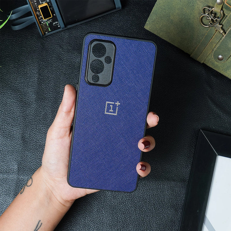 PU Leather Textured Case - OnePlus casemarts