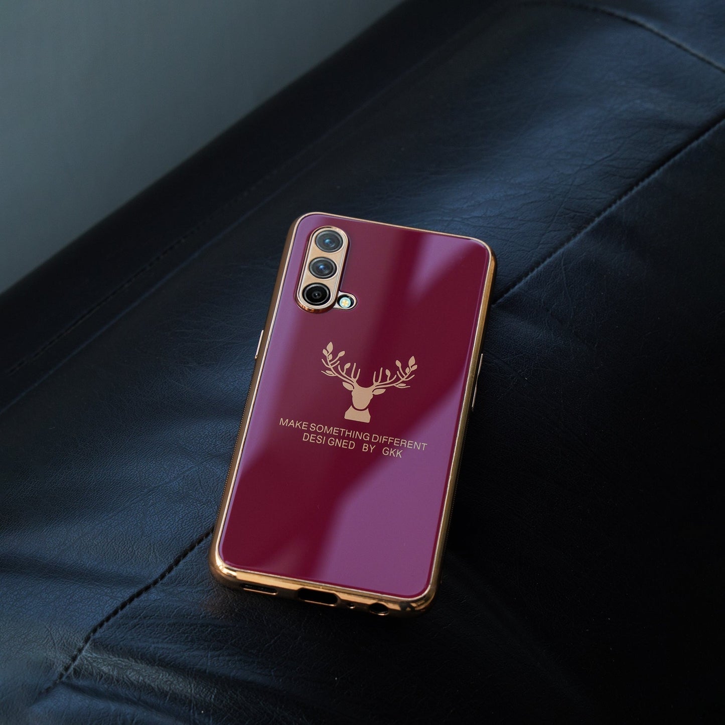 OnePlus 9 Pro Electroplating Reindeer Pattern Glass Case casemarts