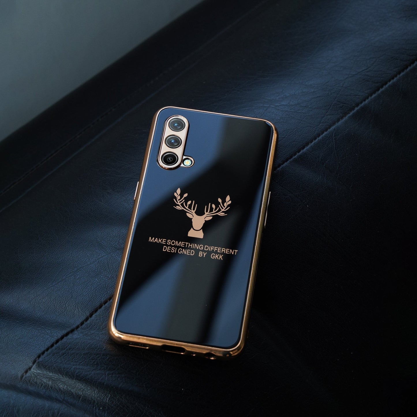 OnePlus 9 Pro Electroplating Reindeer Pattern Glass Case casemarts