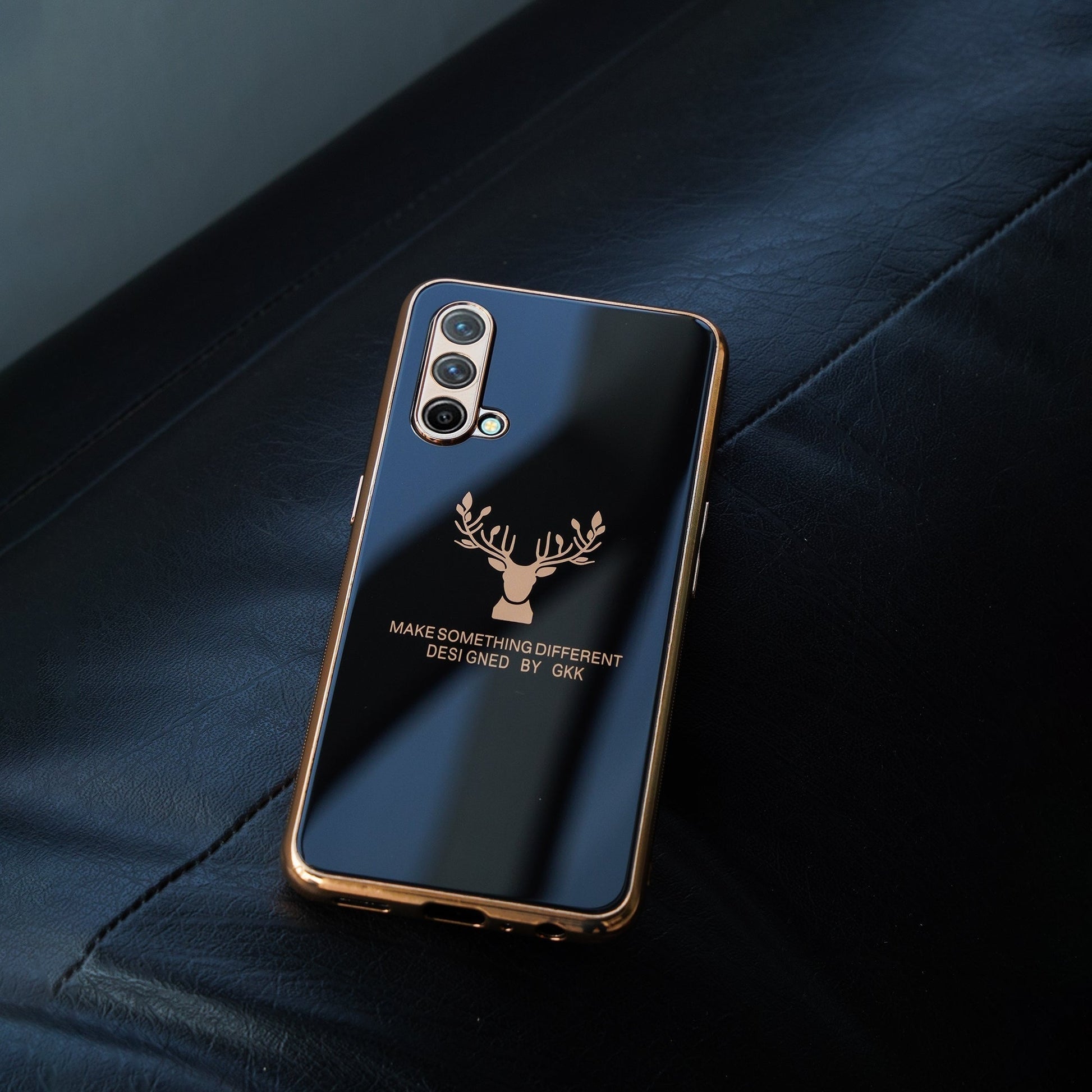 OnePlus 9 Pro Electroplating Reindeer Pattern Glass Case casemarts