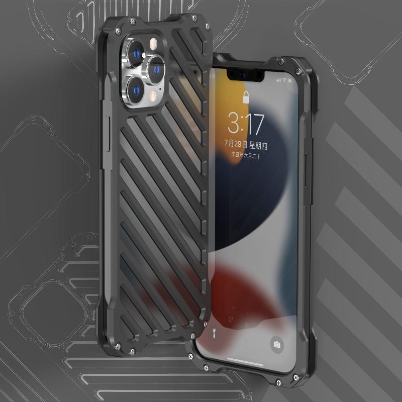 R-Just Aluminium Alloy Grill Case - iPhone casemarts