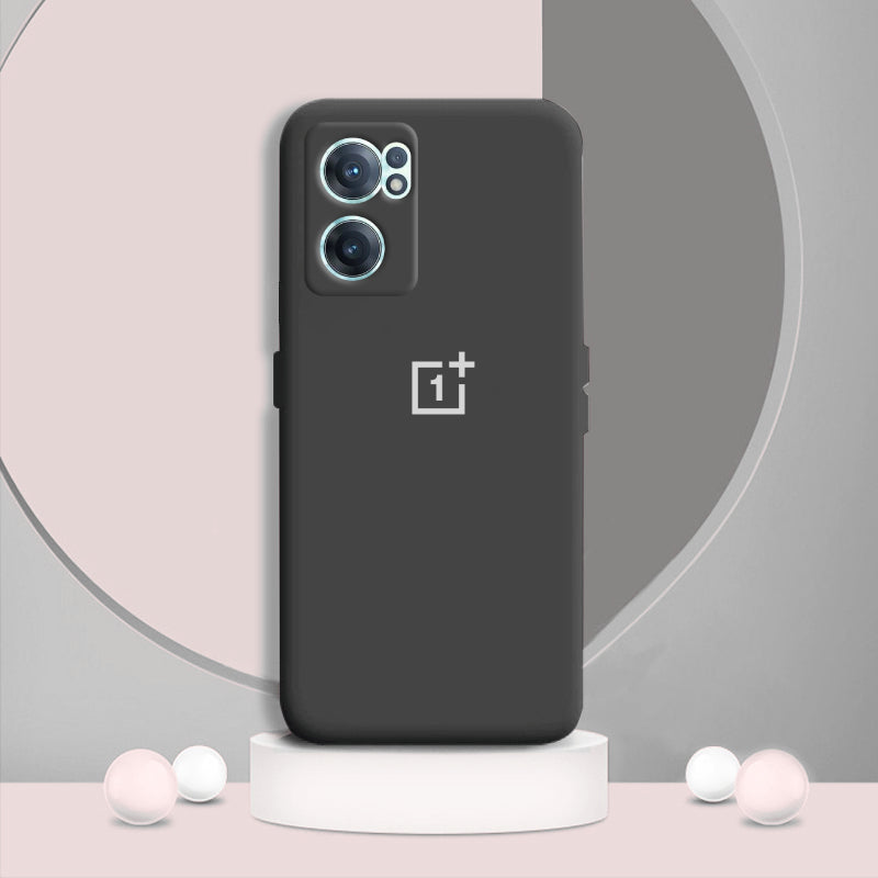 Liquid Silicone Logo Case - OnePlus casemarts