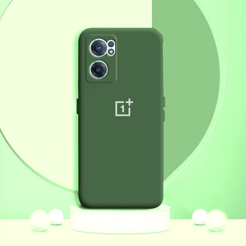 Liquid Silicone Logo Case - OnePlus casemarts