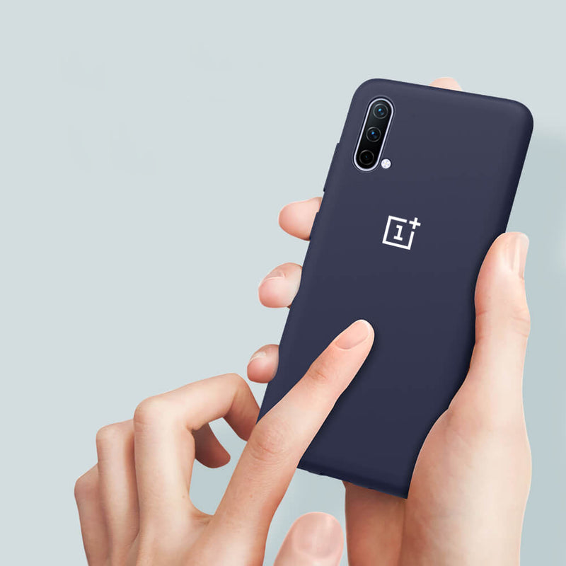 Liquid Silicone Logo Case - OnePlus casemarts