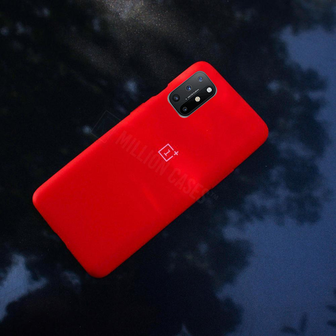 Liquid Silicone Logo Case - OnePlus casemarts