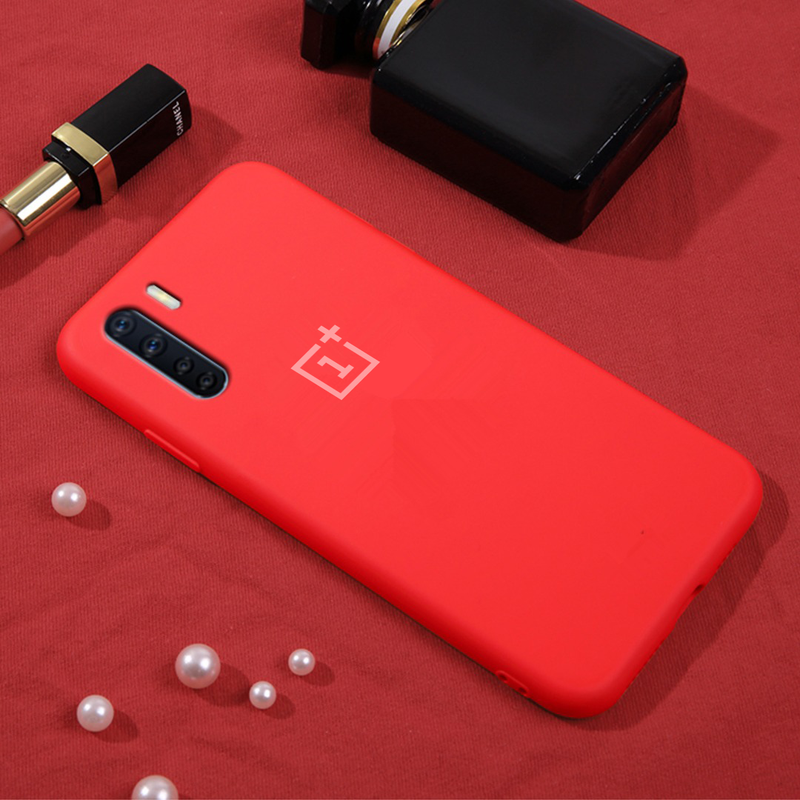 Liquid Silicone Logo Case - OnePlus casemarts