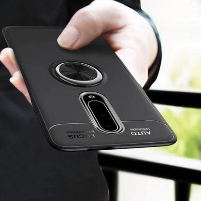 Metallic Finger Ring Holder Matte Case - OnePlus casemarts