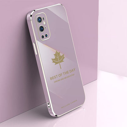 Electroplating Mapple Leaf Soft Case - OnePlus casemarts