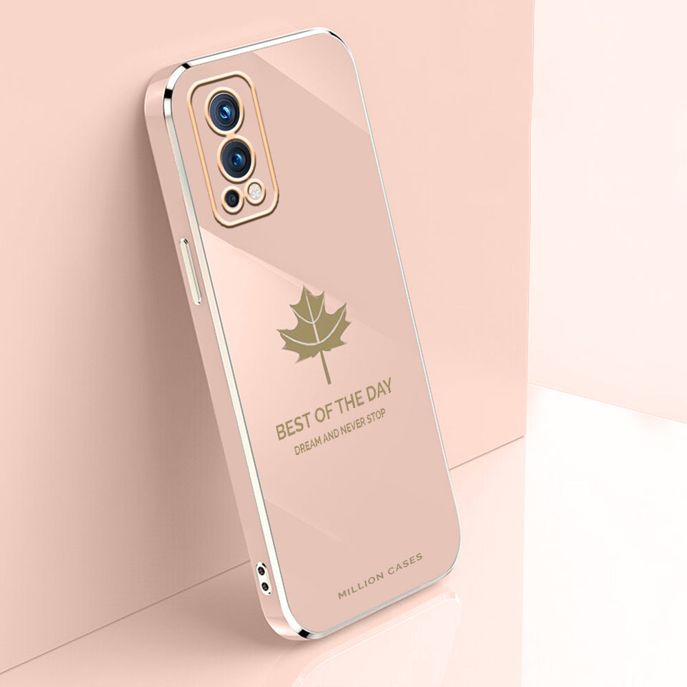 Electroplating Mapple Leaf Soft Case - OnePlus casemarts