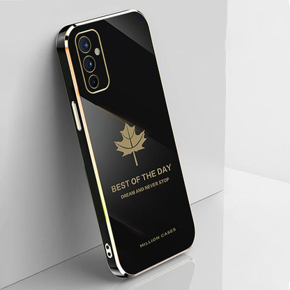 Electroplating Mapple Leaf Soft Case - OnePlus casemarts