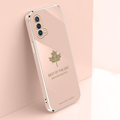 Electroplating Mapple Leaf Soft Case - OnePlus casemarts