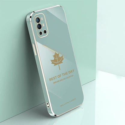 Electroplating Mapple Leaf Soft Case - OnePlus casemarts