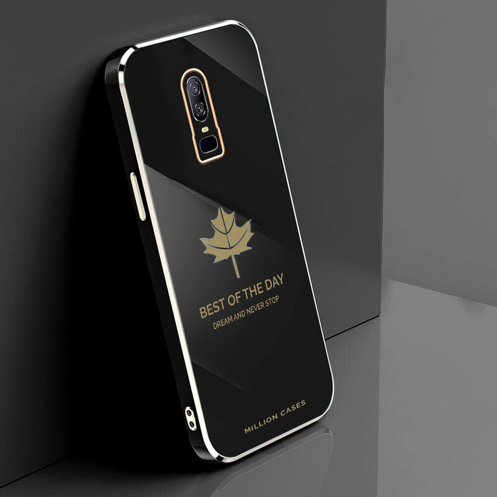 Electroplating Mapple Leaf Soft Case - OnePlus casemarts