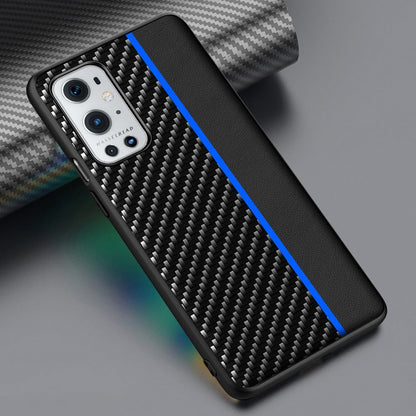 Frosted Carbon Fiber PU Leather Protective Case - OnePlus casemarts