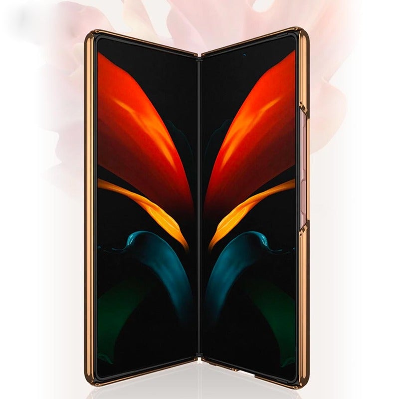 Galaxy Z Fold2 Luxury Printed Glass Case casemarts