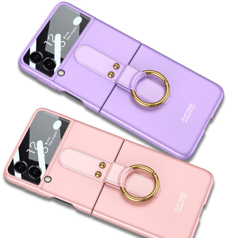 Galaxy Z Flip4 Luxury Ring Case casemarts