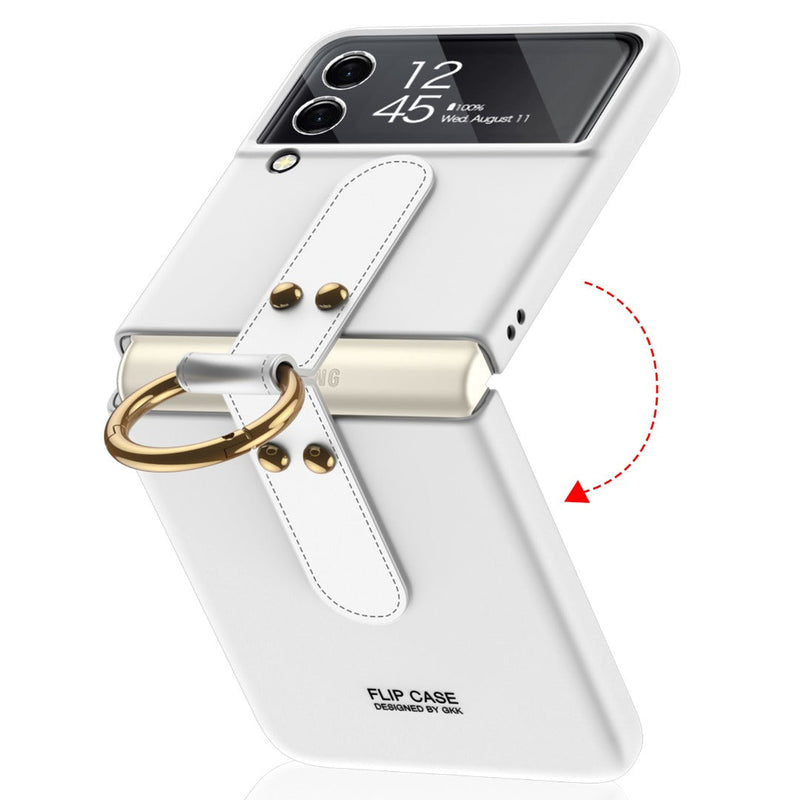 Galaxy Z Flip4 Luxury Ring Case casemarts