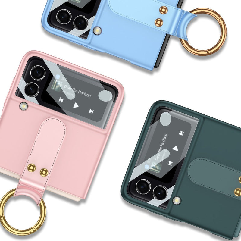 Galaxy Z Flip4 Luxury Ring Case casemarts