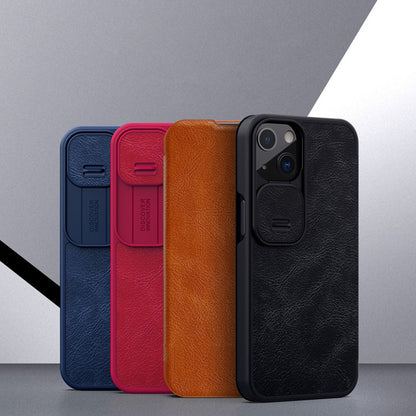 Camera Protection Qin Leather Flip Case casemarts