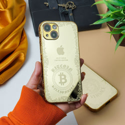 iPhone 15 Series Crafted Gold Luxurious Camera Protective Case casemarts