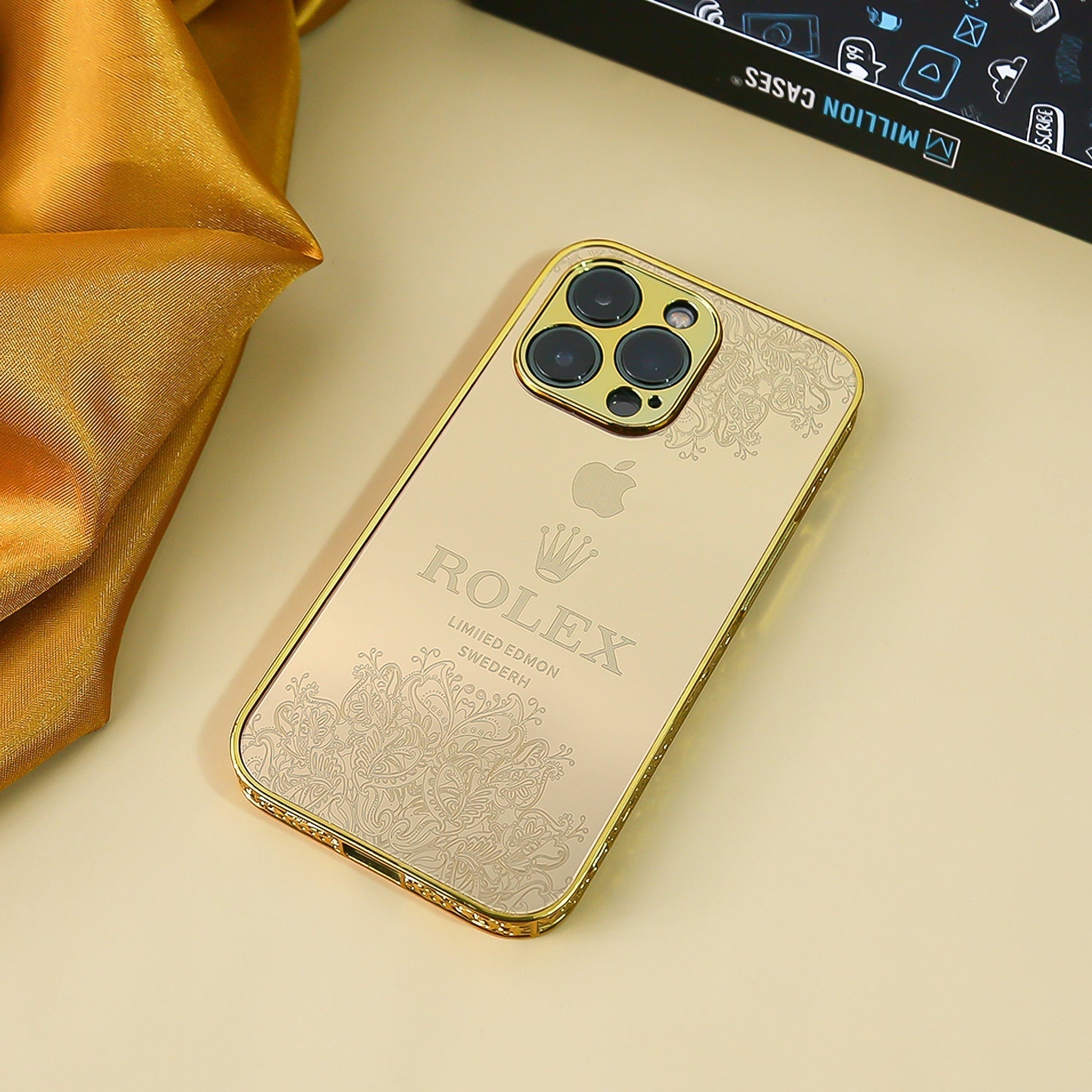 Crafted Gold Luxurious Camera Protective Case - iPhone casemarts