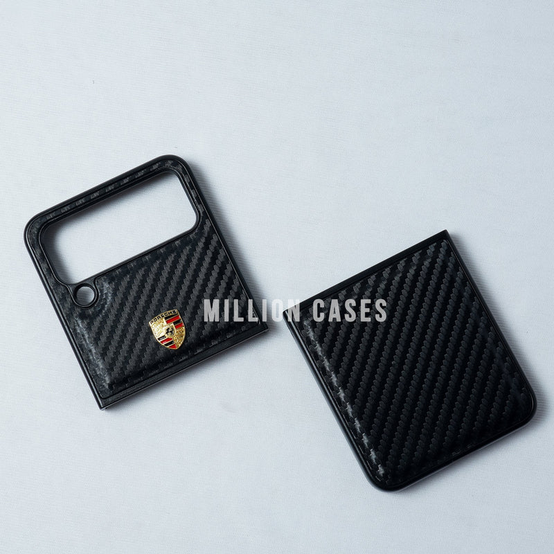 Galaxy Z Flip4 Carbon Fiber Motorsports Case casemarts