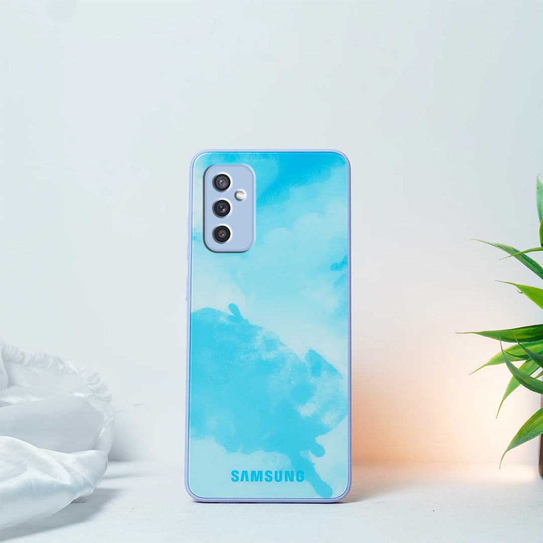 Colorful Wave Glass Phone Case - Samsung casemarts