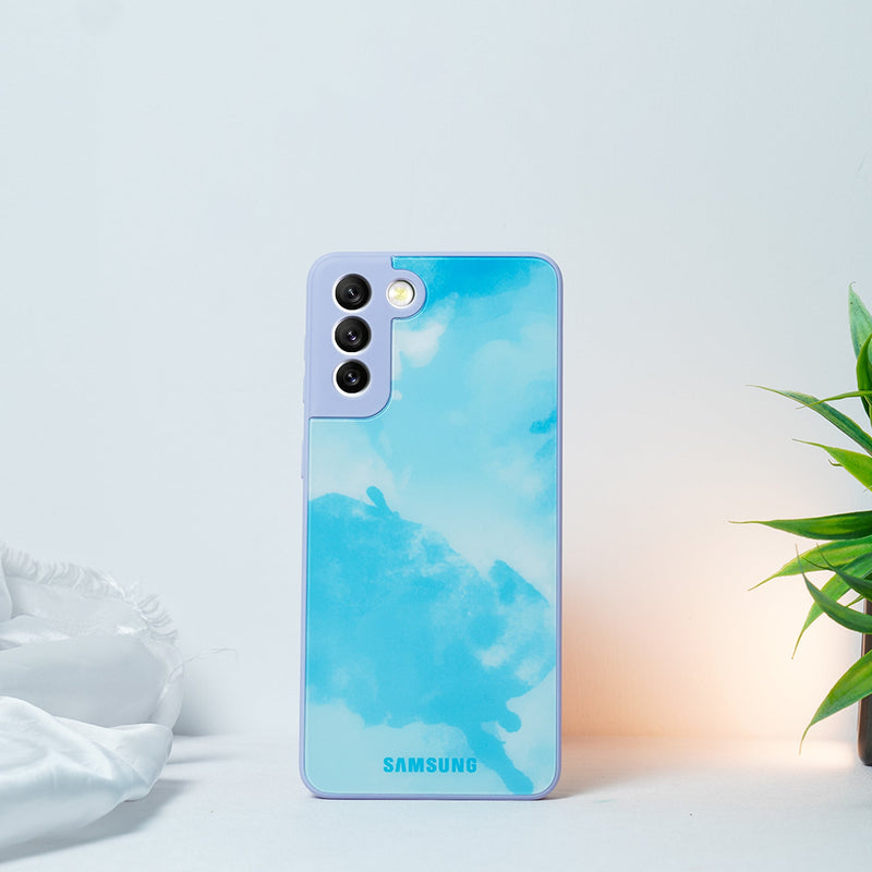 Colorful Wave Glass Phone Case - Samsung casemarts