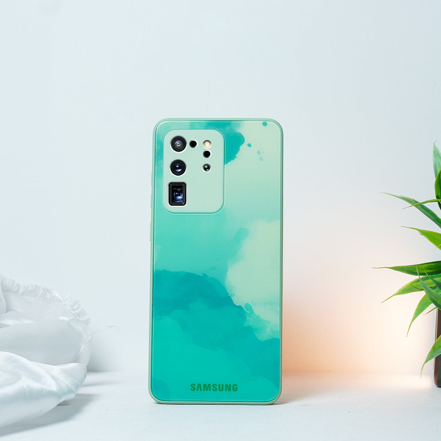 Colorful Wave Glass Phone Case - Samsung casemarts