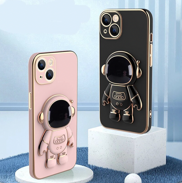 iPhone 14 Series Luxurious Astronaut Bracket Case casemarts